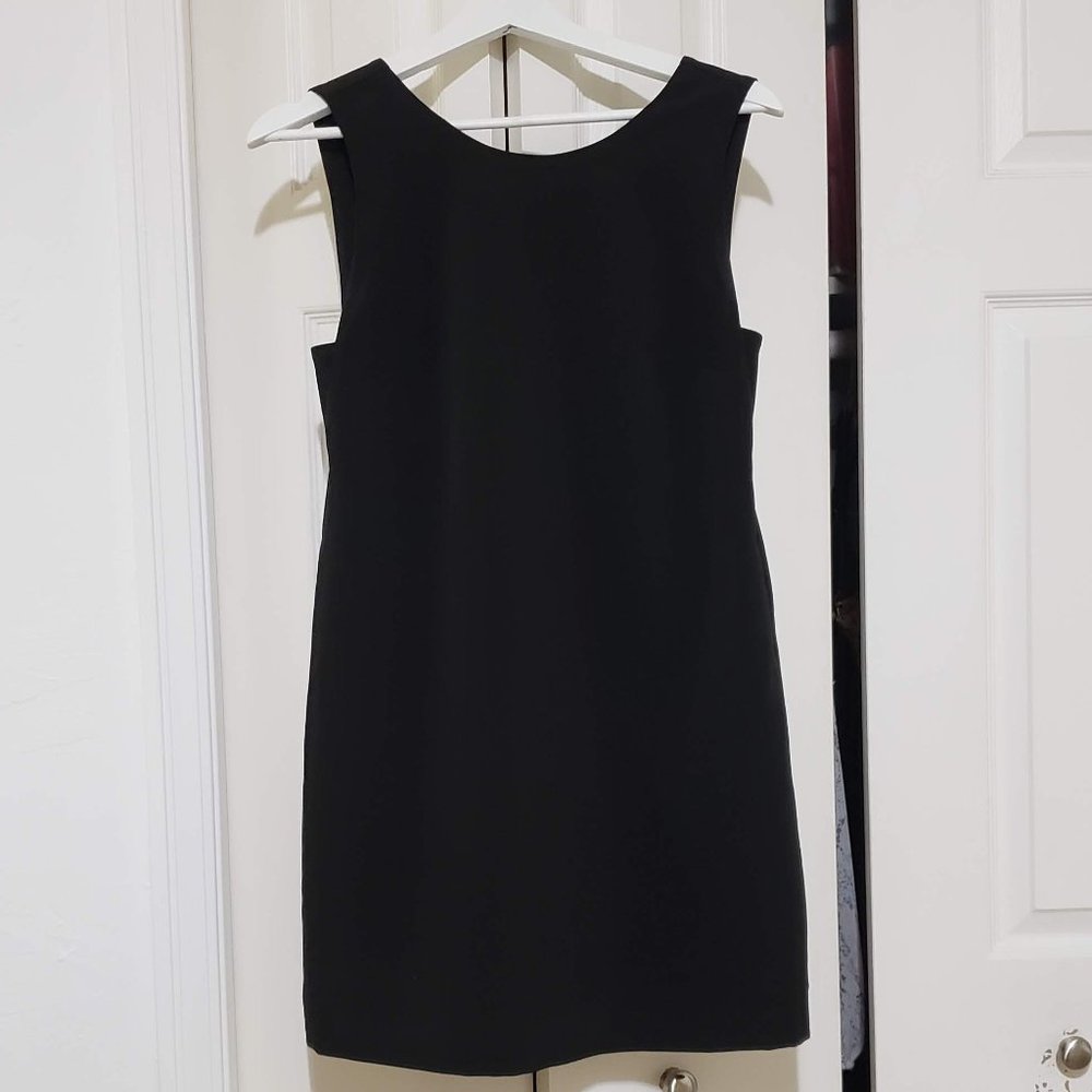 Icone Black Cut Out Mini Shift Dress